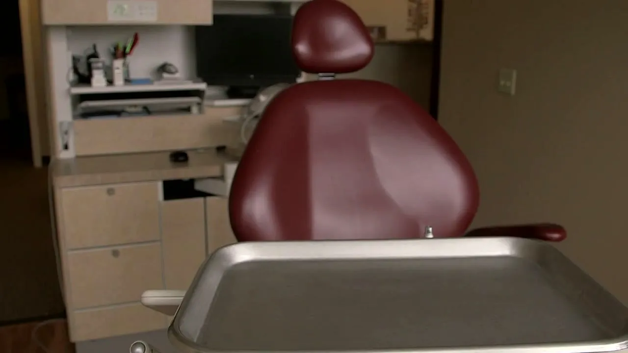 A treatment room inside a Central Texas dental practice
